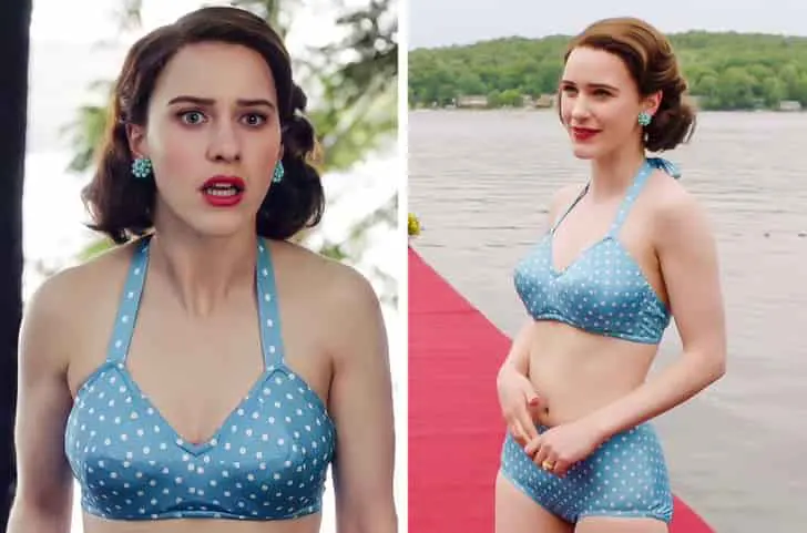 Rachel-Brosnahan-Bathing-Suit-Looks